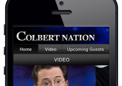 The Colbert Report Mobile Site