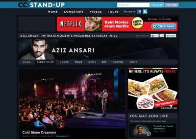 Comedy Central Stand-Up Website